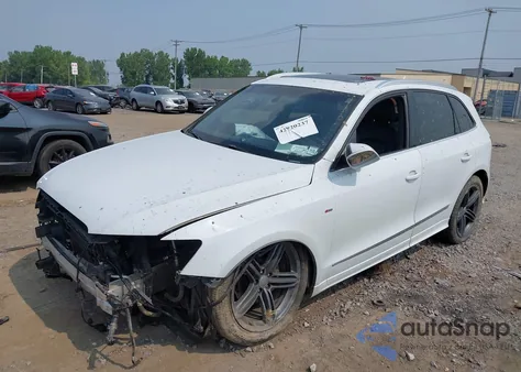 2012 Audi Q5 3.2 Premium Plus z USA, uszkodzony, nr VIN WA1DKAFP5CA068969